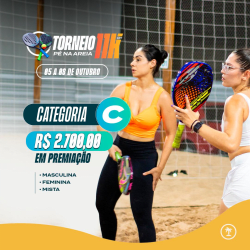 TORNEIO 11K PÉ NA AREIA GRT - MASCULINO C