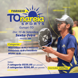 TORNEIO TONAREIA SPORTS - MASCULINO A 