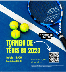 Torneio Rápido de Tênis BT 2023 - Masculino Intermediário