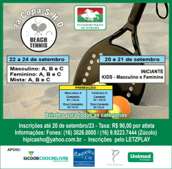 7° Copa Sho de Beach Tennis  - Feminino Iniciante 