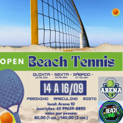 Open Romancini de beach Arena 10  - Masculino B 