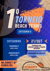 1° Torneio de Beach Tennis  - Feminino D