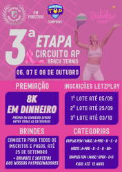3ª ETAPA CIRCUITO AP - by TOP FANÁTICOS (Campinas - SP) - Masculino D