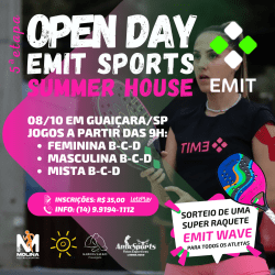Open Day EMIT Sports - Summer House Guaiçara