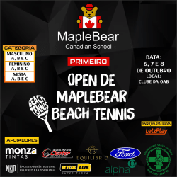 1º OPEN MAPLE BEAR DE BEACH TENNIS - MISTA A 