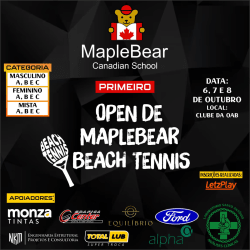 1º OPEN MAPLE BEAR DE BEACH TENNIS - FEMININO A