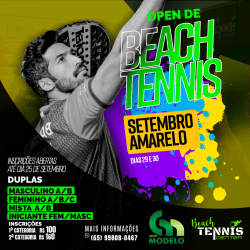 Open de Beach Tennis Setembro Amarelo  - FEMININO C 