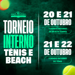 TORNEIO INTERNO - RANKING VTENNIS - TÊNIS MASCULINO B