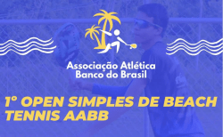 1° OPEN SIMPLES DE BEACH TENNIS AABB  - 40+MASCULINO