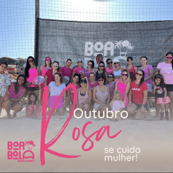 TORNEIO DE BEACH TENNIS- PINK DELAS