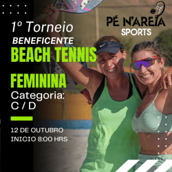 1º Torneio Beneficente Pé N'Areia - Feminino D