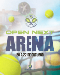 1° Open Next Arena - +30 Masculina