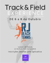 Track & Field Experience RJ BEACH TENNIS JAÚ - +70 MASCULINA