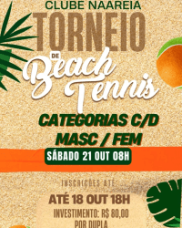 2⁰ OPEN CLUBE NAAREIA  - Dupla Feminina D