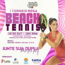 1° Torneio Rosa de Beach Tennis - Categoria Iniciante