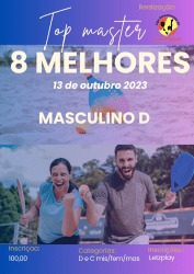 Ranking Top Master 8 - Masculino D