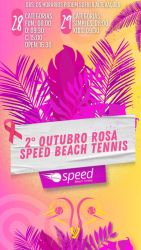 2° OUTUBRO ROSA/ SPEED BEACH TENNIS - KIDS - C FEMININA