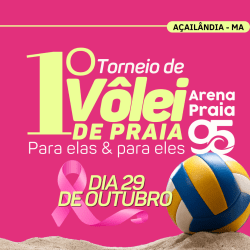 1° torneio de vôlei de praia - Para elas & Para eles - arena praia 95 - QUARTETO MISTO 