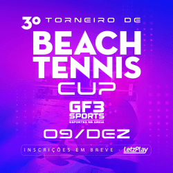GF3 SPORTS BEACH TENNIS CUP 2023 - D FEMININA 