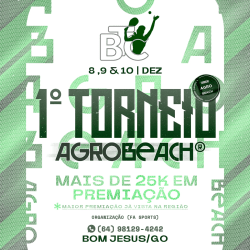 1º Open AgroBeach / BTC de Beach Tennis - Masculino PRO/A