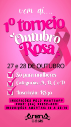 1° Torneio Outubro Rosa - Categoria C