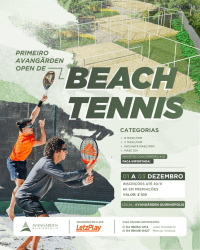 1º AVANGARDEN OPEN DE BEACH TENNIS - FEMININO INICIANTE