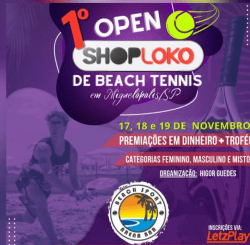 1: Open Shoploko de Beach Tennis - Misto C.