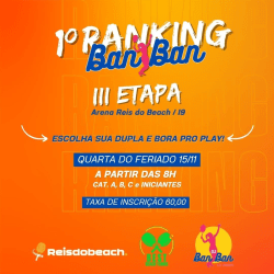 1º Ranking Ban Ban - Etapa 3