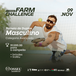 4º Farm Challenger - Torneio Masculino Avançado