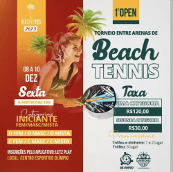 1° OPEN ENTRE ARENAS OLÍMPIO/ARENA BEACH SPORTS - INICIANTE FEMININO 