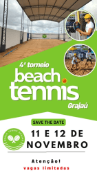 4º Torneio Beach Tennis Grajaú - Dupla Feminina - 10/11