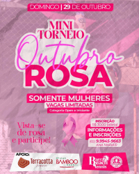 Mini Torneio Outubro Rosa