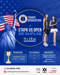 Etapa US Open - Duplas - Categoria B