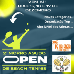 2º Morro Agudo Open de Beach Tennis  - Duplas Masculinas C