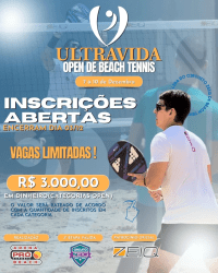 CIRCUITO ZEIQ - ULTRAVIDA OPEN DE BEACH TÊNIS - MASCULINO A/B