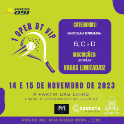 1º  OPEN DE  BT  VIP - Masculina C