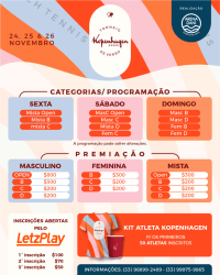 TORNEIO KOPENHAGEN DE VERÃO  - MASC B