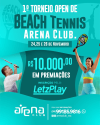 1o OPEN DE BEACH TENNIS ARENA CLUB - BACABAL - INICIANTE FEMININO