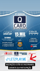 1º Open QCARD de Beachtennis - Arena Bronx - Iniciante - Misto