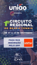 1º Circuito Regional - Ilha Beach Club - Masculino B