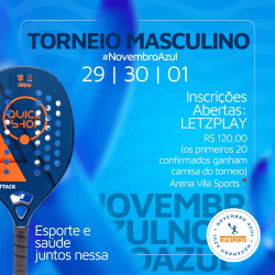 Torneio Masculino - Novembro Azul