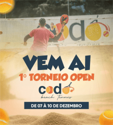 1° OPEN BT ARENA CODÓ BEACH TENNIS - MASCULINO INICIANTE