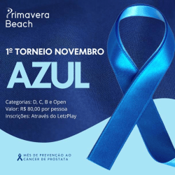 1° TORNEIO NOVEMBRO AZUL - JUVENIL