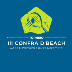 III CONFRA D'BEACH 2023 - FEMININO D