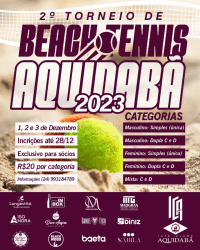 2⁰ Torneio Interno de Beach Tennis do Iate Clube Aquidabã  - Mista D