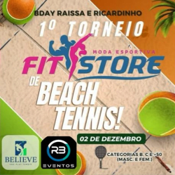 1º Torneio INTERNO Fit Store Aniversário (Ricardo e Raissa) -  👱🏼‍♀️ Feminino Avançado – Previsão de Início (16:00hr)