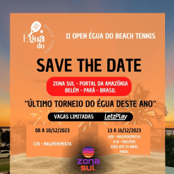 II OPEN ÉGUA DO BEACH TENNIS - CAT B/C  - A+B - 40+ MAS  - FEMININO A+B