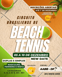 Circuito Brasiliense de Beach Tennis - Dupla Feminino D