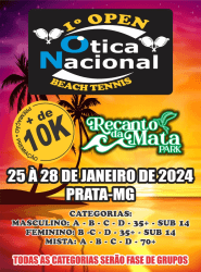 1º OPEN OTICA NACIONAL BEACH TENNIS - Masculino B