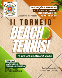II Torneio Interno Monte Beach Irecê Clube  - Iniciante Feminina 